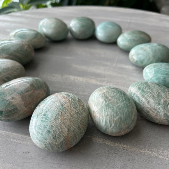 Amazonite Palm Stone - Picture 1 of 5